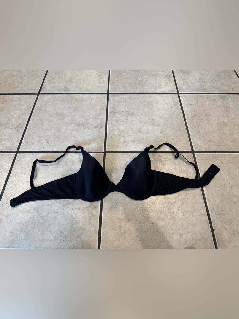 Marmot Black Seamless T-Shirt Bra - Women Intimates
